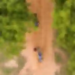 Ride with each other on a quiet and scenic forest trail.